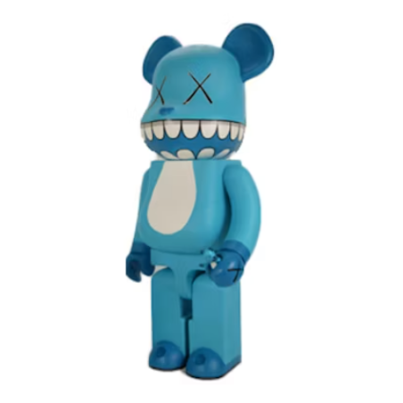 Bearbrick KAWS Chomper 1000% Bleu