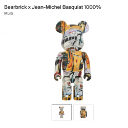 Bearbrick x Jean-Michel...
