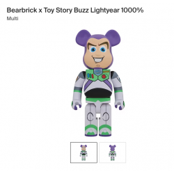 Bearbrick x Toy Story Buzz...