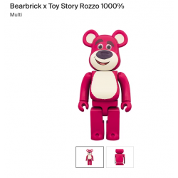 Bearbrick x Toy Story Rozzo...