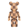 Bearbrick Karimoku Chess 1000% Wood