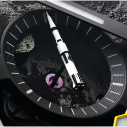 Montre OMEGA Speedmaster Dark side of the moon chronographe 44mm